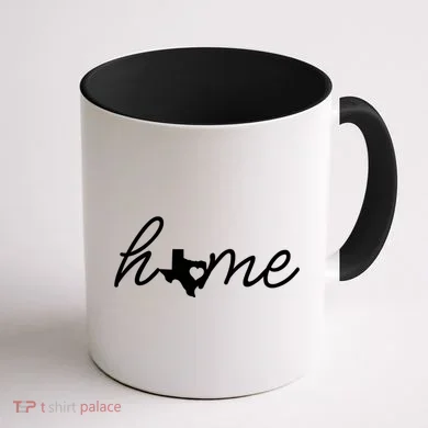 Texas Home Coffee Mug back