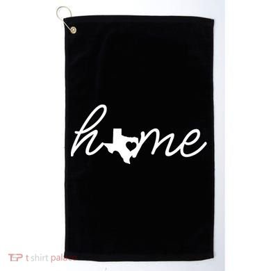 Texas Home Golf Towel