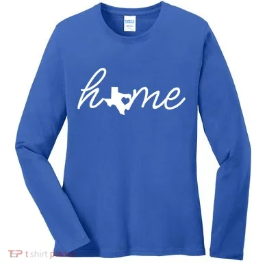 Texas Home Women's Long Sleeve Shirt