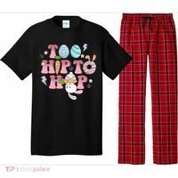 Too Hip To Hop Cute Easter Bunny Holiday Pajama Set thumb 0