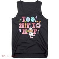 Too Hip To Hop Cute Easter Bunny Holiday Tank Top thumb 0