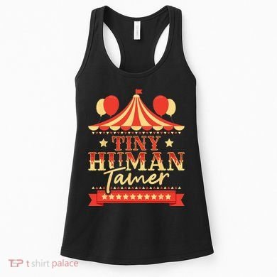 Tiny Human Tamer Circus Birthday Party Circus Costume Women's Tank Top