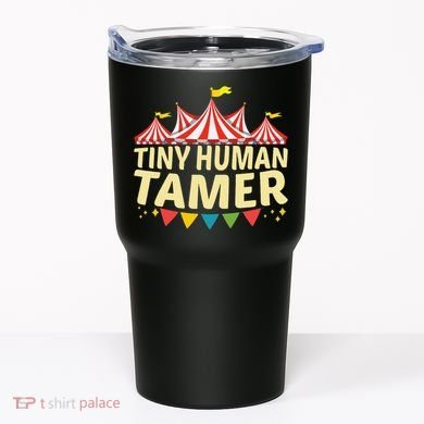 Tiny Human Tamer Funny Aesthetic Circus Art Carnival Tumbler