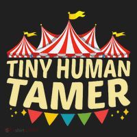 Tiny Human Tamer Funny Aesthetic Circus Art Carnival Tumbler thumb 3