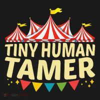 Tiny Human Tamer Funny Aesthetic Circus Art Carnival Visor thumb 3