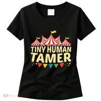 Tiny Human Tamer Funny Aesthetic Circus Art Carnival Women's T-Shirt thumb 0
