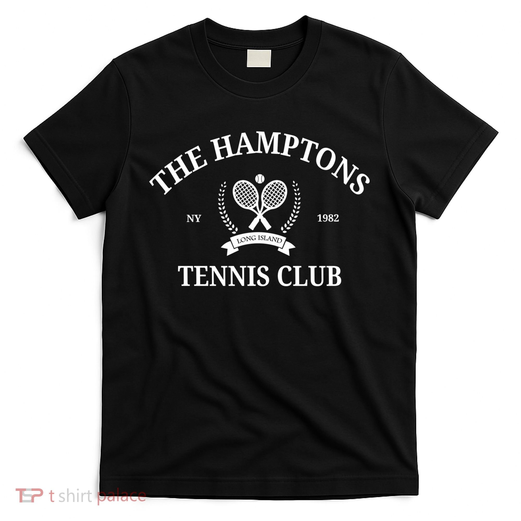 The Hamptons Tennis Club Vintage Style Aesthetic Crewneck T-Shirt