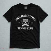 The Hamptons Tennis Club Vintage Style Aesthetic Crewneck T-Shirt thumb 5