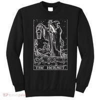 The Hermit Tarot Card Gothic Halloween Grim Reaper Sweatshirt thumb 0