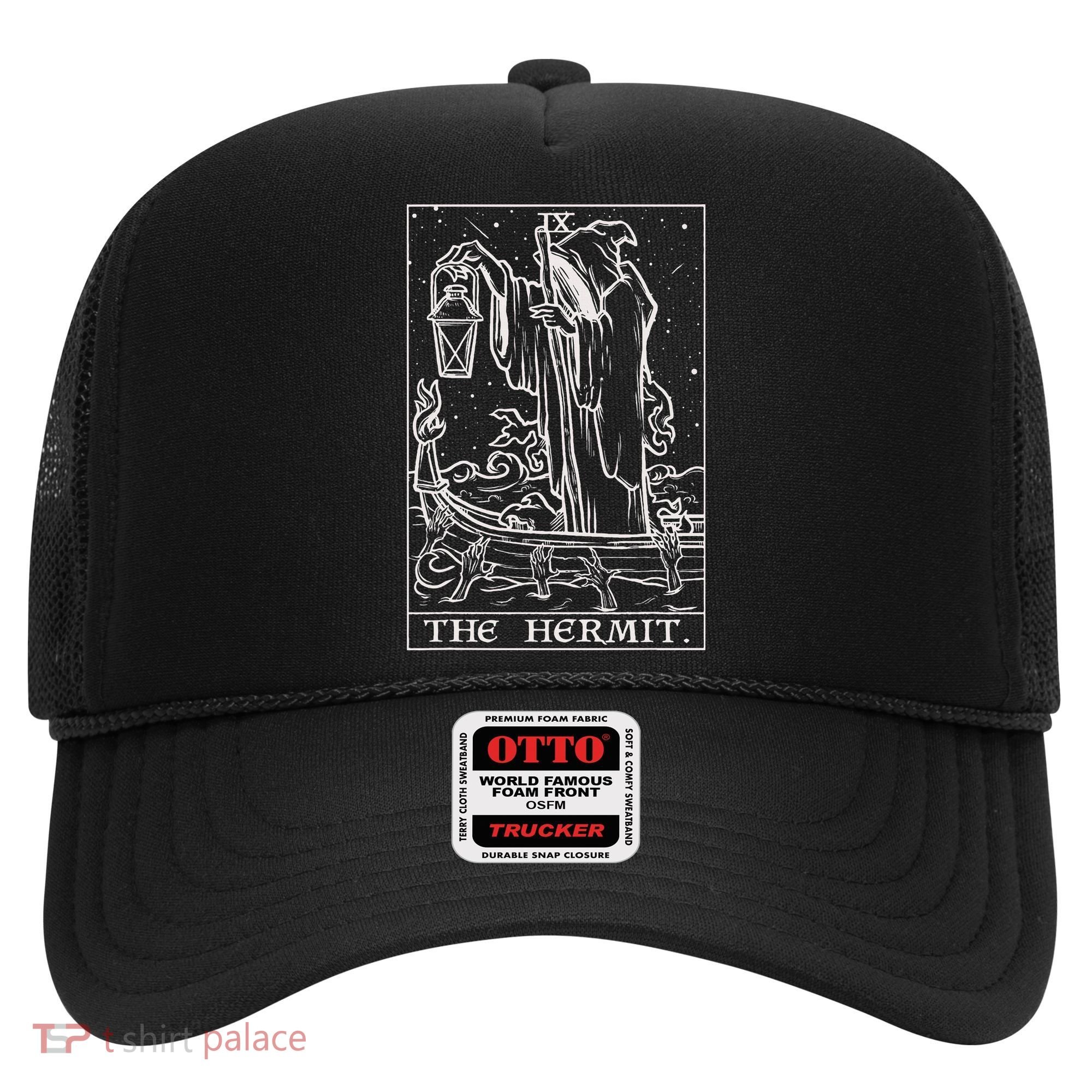 The Hermit Tarot Card Gothic Halloween Grim Reaper Hat