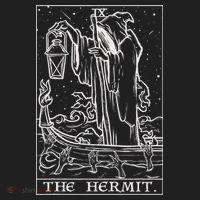The Hermit Tarot Card Gothic Halloween Grim Reaper Hat thumb 2