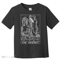 The Hermit Tarot Card Gothic Halloween Grim Reaper Toddler T-Shirt thumb 0