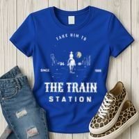 Take Him To The Train Station Women's T-Shirt thumb 3