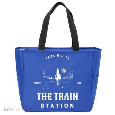 Take Him To The Train Station Tote Bag