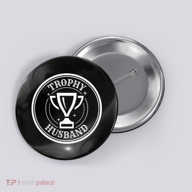 Trophy Husband Button