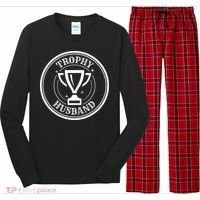 Trophy Husband Long Sleeve Pajama Set thumb 0