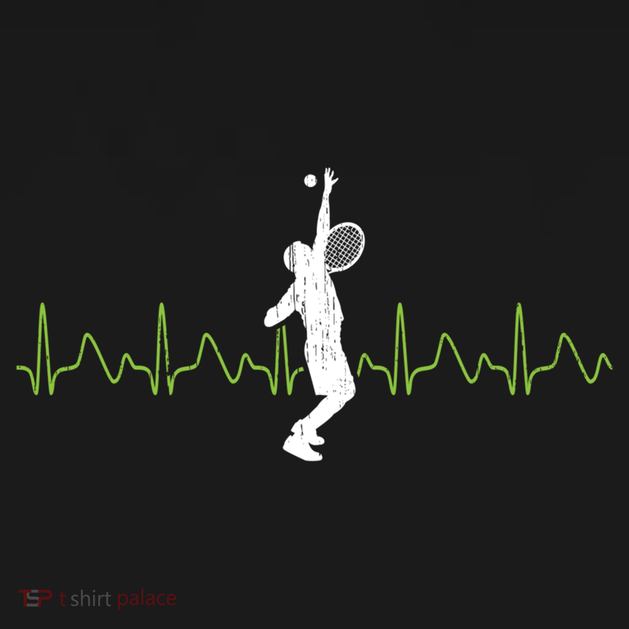 Tennis Heartbeat Tennis Player Gift Women's Hoodie