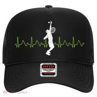 Tennis Heartbeat Tennis Player Gift Hat thumb 0