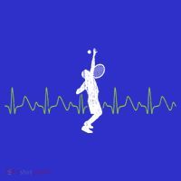 Tennis Heartbeat Tennis Player Gift Coaster thumb 2