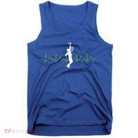 Tennis Heartbeat Tennis Player Gift Tank Top thumb 0