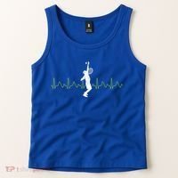 Tennis Heartbeat Tennis Player Gift Tank Top thumb 2