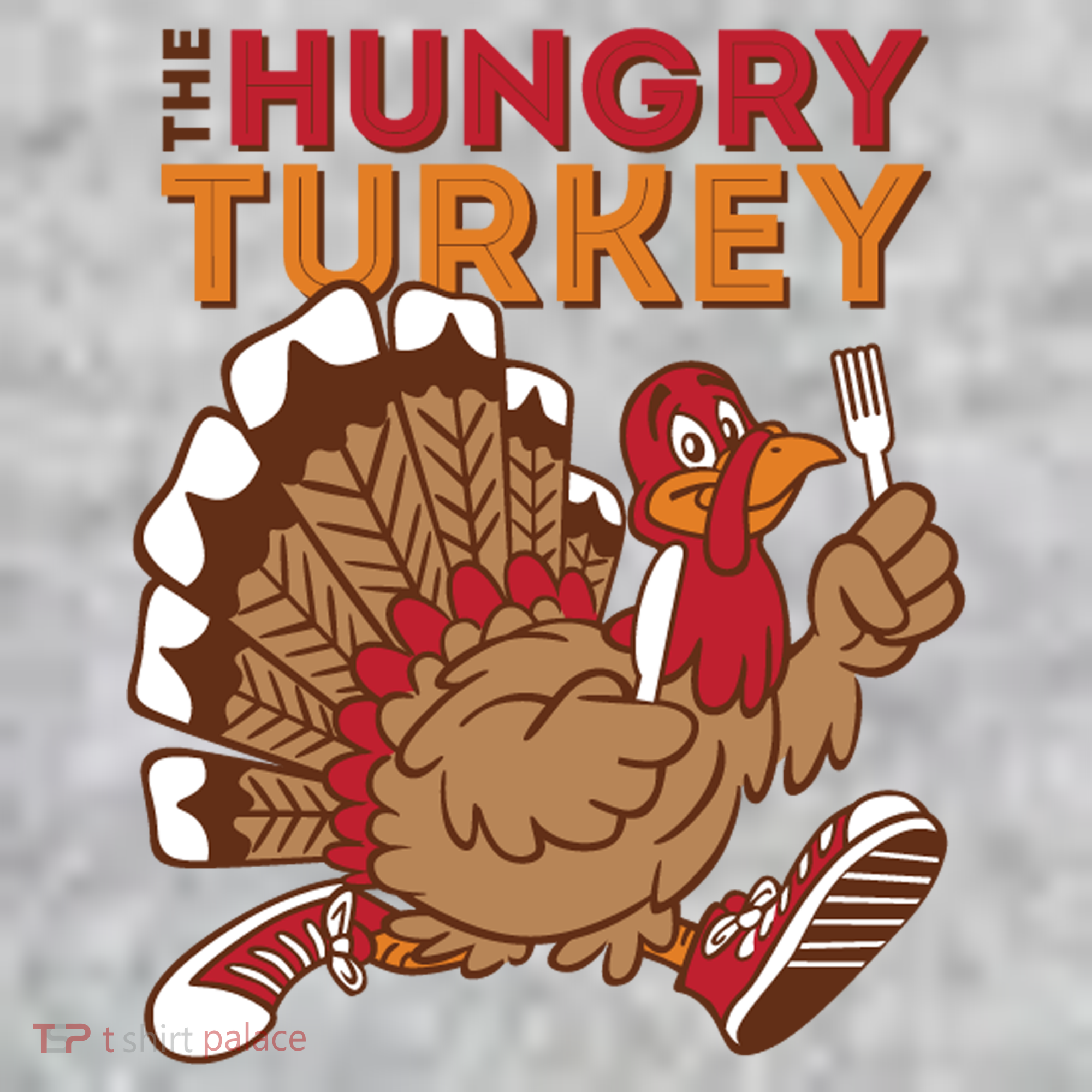 The Hungry Turkey Funny Thanksgiving Toddler T-Shirt