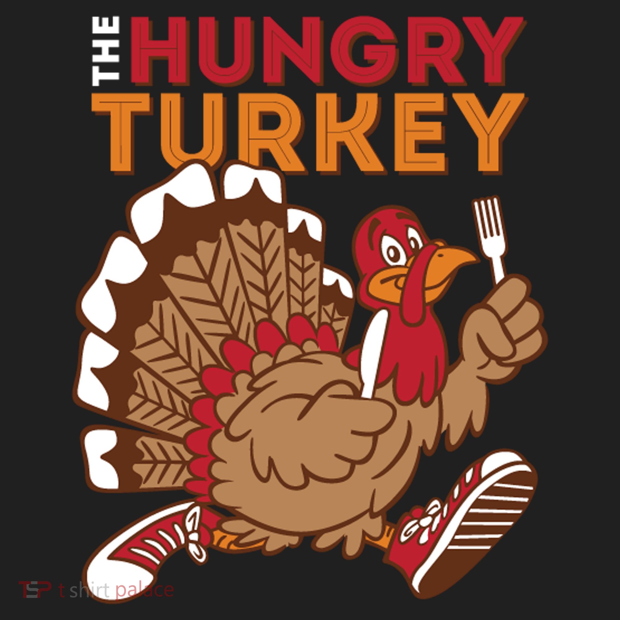 The Hungry Turkey Funny Thanksgiving Beanie