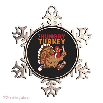 The Hungry Turkey Funny Thanksgiving Ornament