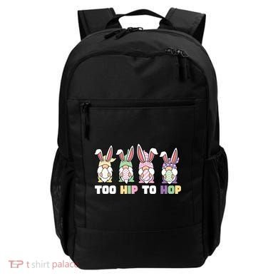 Too Hip To Hop Easter Eggs Gnome Backpack