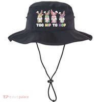 Too Hip To Hop Easter Eggs Gnome Bucket Hat thumb 0