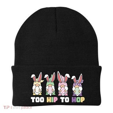 Too Hip To Hop Easter Eggs Gnome Beanie