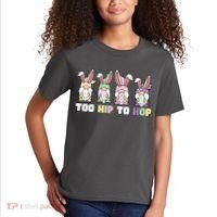Too Hip To Hop Easter Eggs Gnome Kids T-Shirt thumb 2