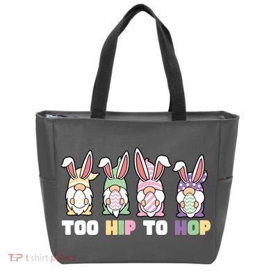 Too Hip To Hop Easter Eggs Gnome Tote Bag