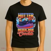Trump Hotter Than A Hoochie Coochie Funny T-Shirt thumb 3