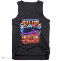 Trump Hotter Than A Hoochie Coochie Funny Tank Top thumb 0