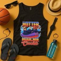 Trump Hotter Than A Hoochie Coochie Funny Tank Top thumb 4