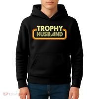 Trophy Husband Kids Hoodie thumb 4