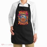 Trippy Halloween Trick Or Treat Apron thumb 2