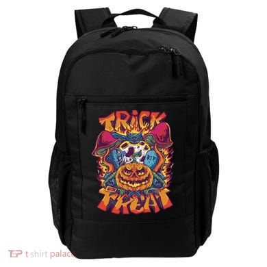 Trippy Halloween Trick Or Treat Backpack