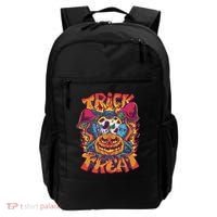 Trippy Halloween Trick Or Treat Backpack thumb 0