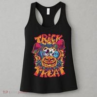 Trippy Halloween Trick Or Treat Women's Tank Top thumb 3