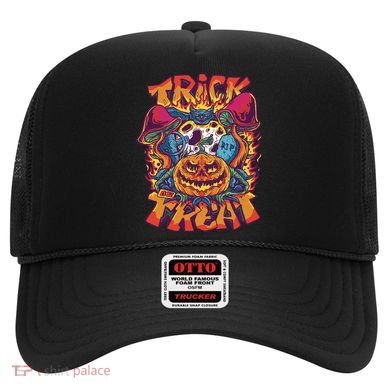Trippy Halloween Trick Or Treat Hat