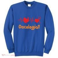 Thanksgiving Heartbeat Turkey Oncologist Doctor Medical Cute Gift Sweatshirt thumb 0