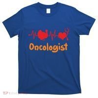 Thanksgiving Heartbeat Turkey Oncologist Doctor Medical Cute Gift T-Shirt thumb 0