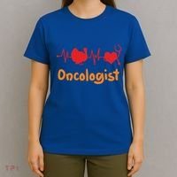 Thanksgiving Heartbeat Turkey Oncologist Doctor Medical Cute Gift T-Shirt thumb 4