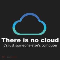 Tech Humor There Is No Cloud Just Someone Elses Computer Women's Sweatshirt thumb 2