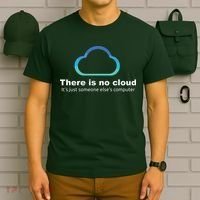 Tech Humor There Is No Cloud Just Someone Elses Computer T-Shirt thumb 6