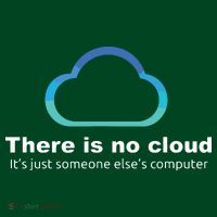 Tech Humor There Is No Cloud Just Someone Elses Computer Kids Hoodie thumb 2