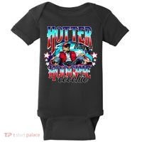 Trump Hotter Than A Hoochie Coochie Baby Bodysuit thumb 0
