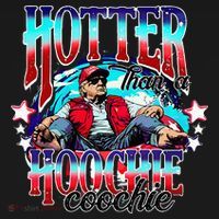 Trump Hotter Than A Hoochie Coochie Women's Long Sleeve Shirt thumb 2